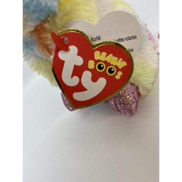 BLOOMY TY BEANIE BOOS the 2019 BUNNY RABBIT - Picture 4 of 8